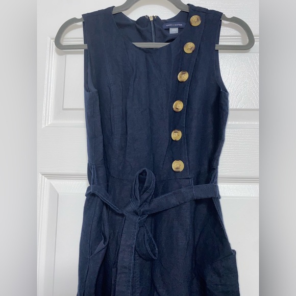 Tommy Hilfiger Navy Jumpsuit, Size 2. - Picture 3 of 5